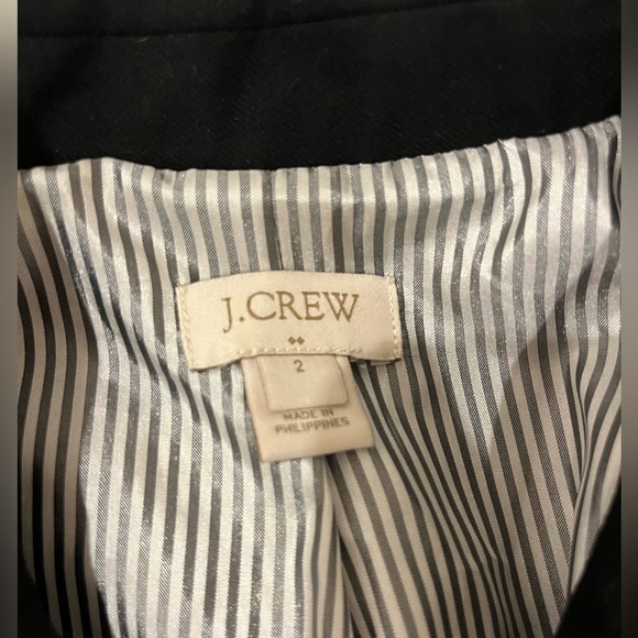 J crew Blazer Black - size 2 - Picture 3 of 3